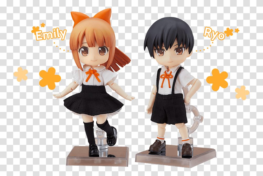 Emily Ryo Nendoroid Doll, Toy, Shoe, Footwear Transparent Png