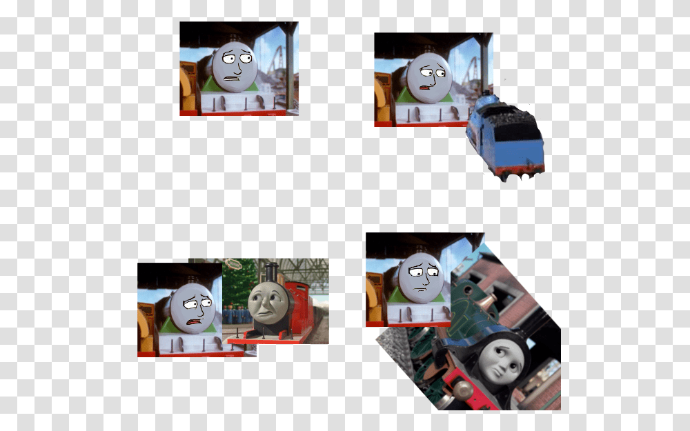 Emily Thomas The Tank Engine, Collage, Poster, Advertisement, Clock Tower Transparent Png