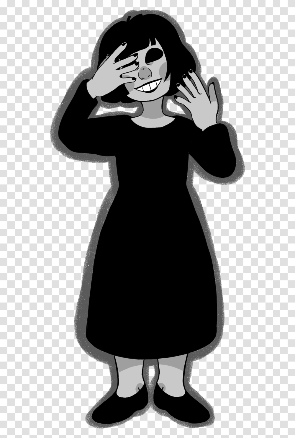 Emily Wants To Play Kiki X Chester, Silhouette, Back, Person, Human Transparent Png