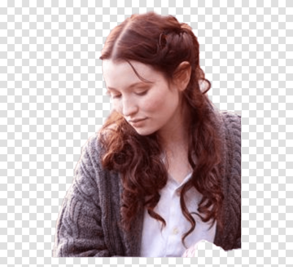 Emilybrowning Emily Browning Summer In February Gif, Head, Person, Face Transparent Png