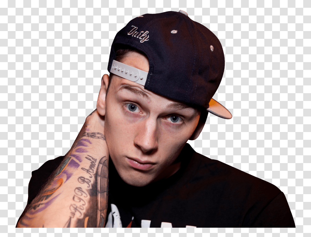 Eminem Daughters Hailie And Mgk, Skin, Person, Human, Tattoo Transparent Png