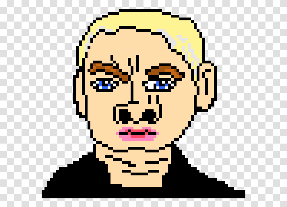 Eminem Eminem Pixel Art, Head, Face, Rug, Label Transparent Png