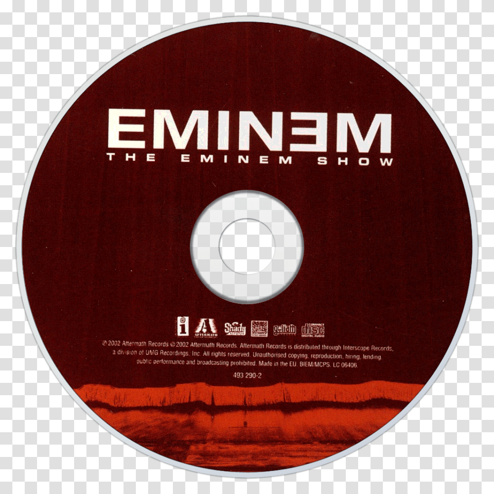 Eminem Eminem The Eminem Show, Disk, Dvd, Road Sign Transparent Png