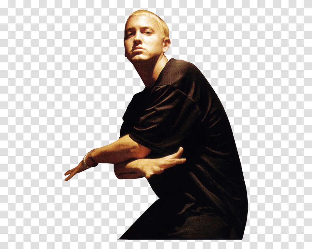 Eminem Image Hd Eminem, Sleeve, Long Sleeve, Person Transparent Png