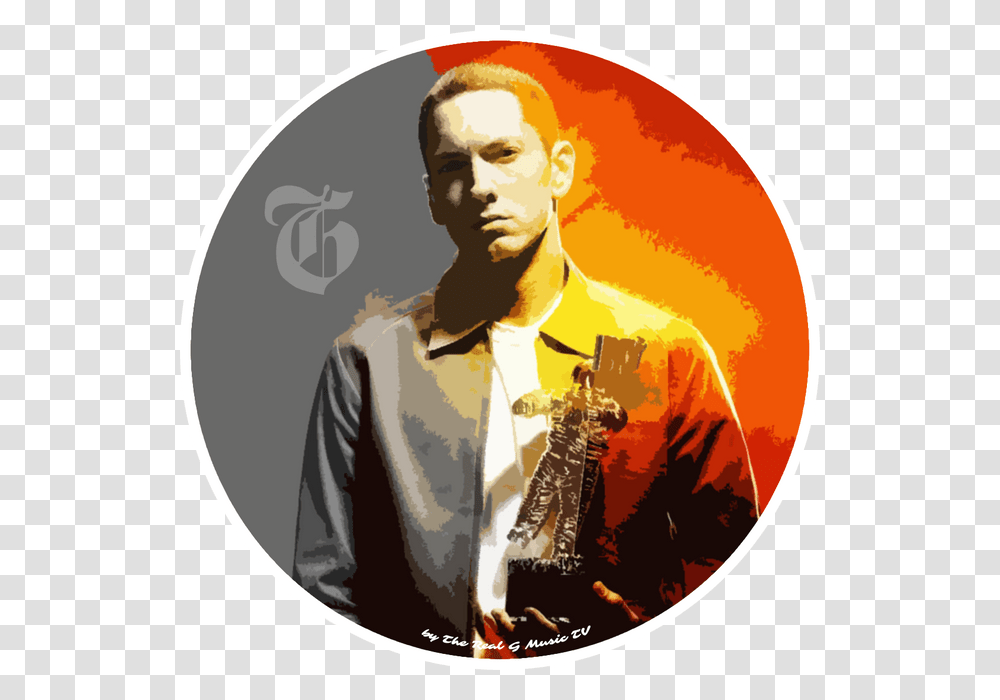 Eminem Workout Mix Logo Eminem Wallpaper, Person, Human, Leisure Activities, Musical Instrument Transparent Png
