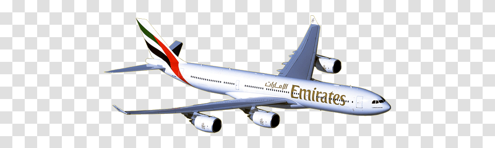Emirates Airlines Seven Stars Global Model Aircraft, Airplane, Vehicle, Transportation, Airliner Transparent Png
