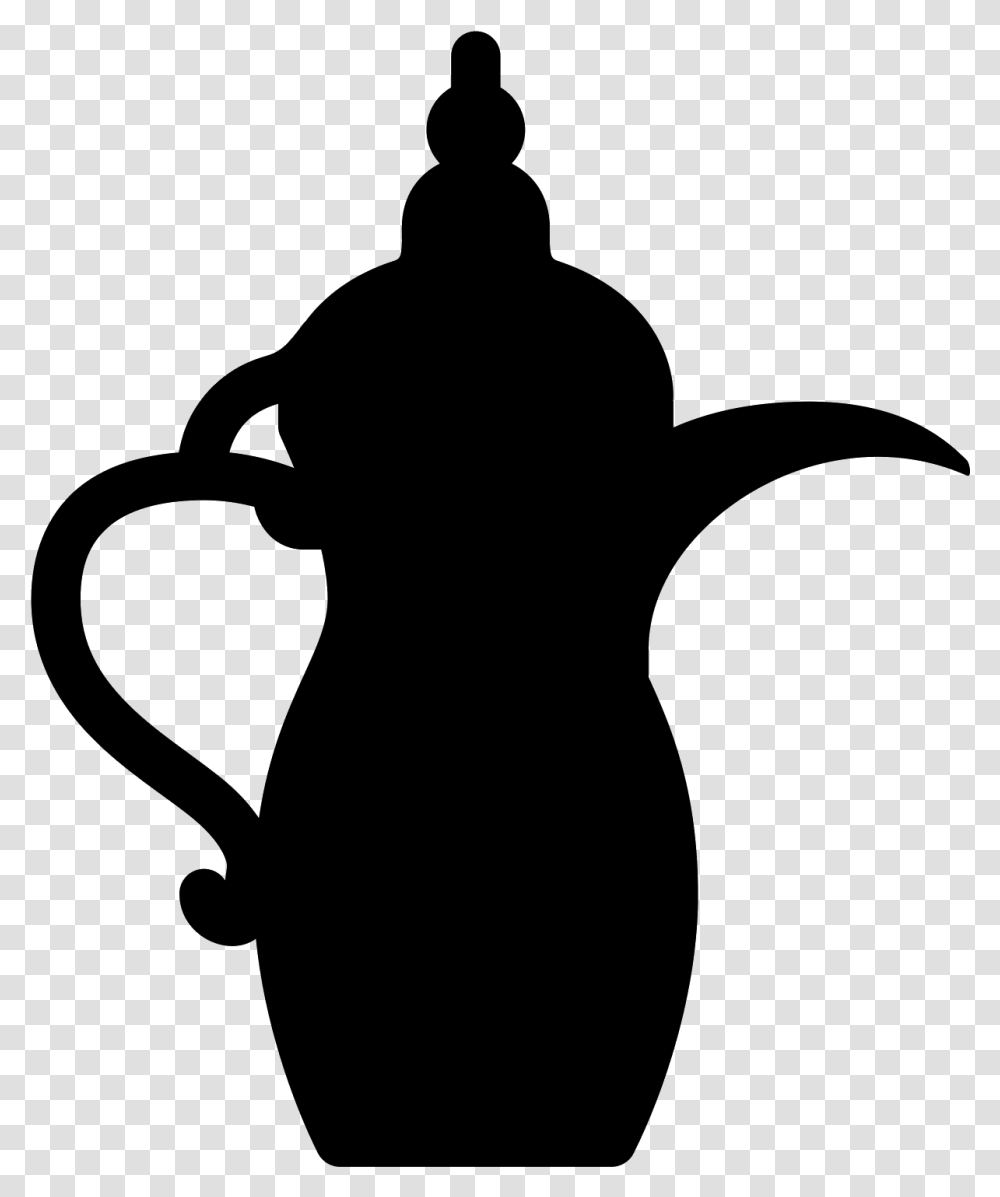 Emirati Traditional Coffee Pot Icon Coffee Icon Arabic, Gray, World Of Warcraft Transparent Png