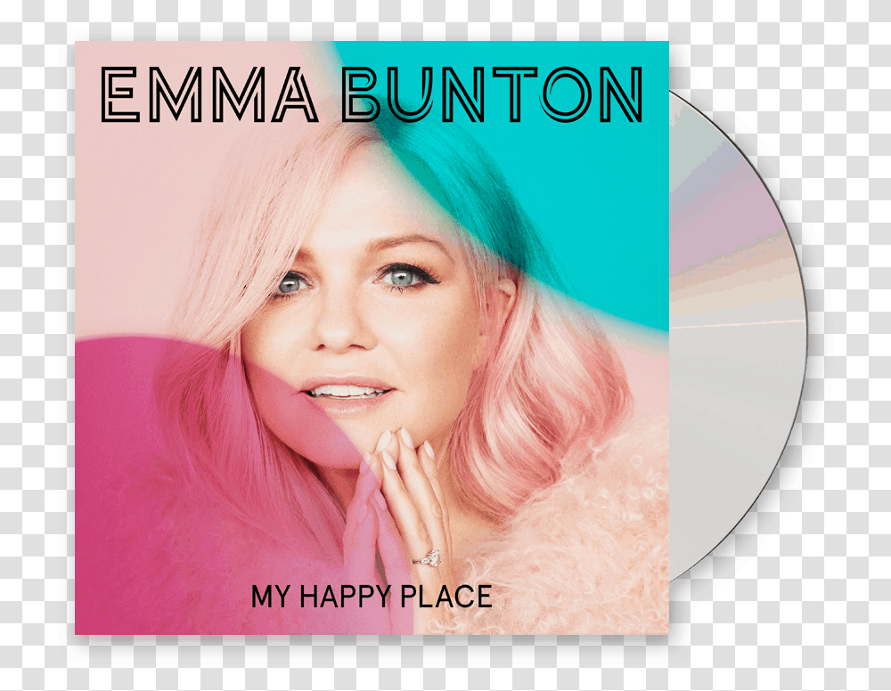 Emma Bunton My Happy Place Album, Person, Human, Disk, Dvd Transparent Png