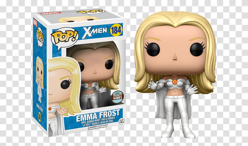 Emma Frost Funko Pop, Toy, Doll, Figurine Transparent Png
