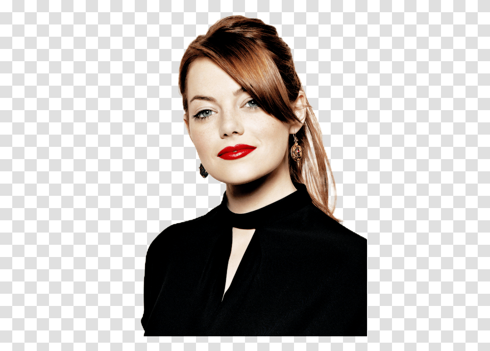 Emma Stone, Face, Person, Human, Female Transparent Png