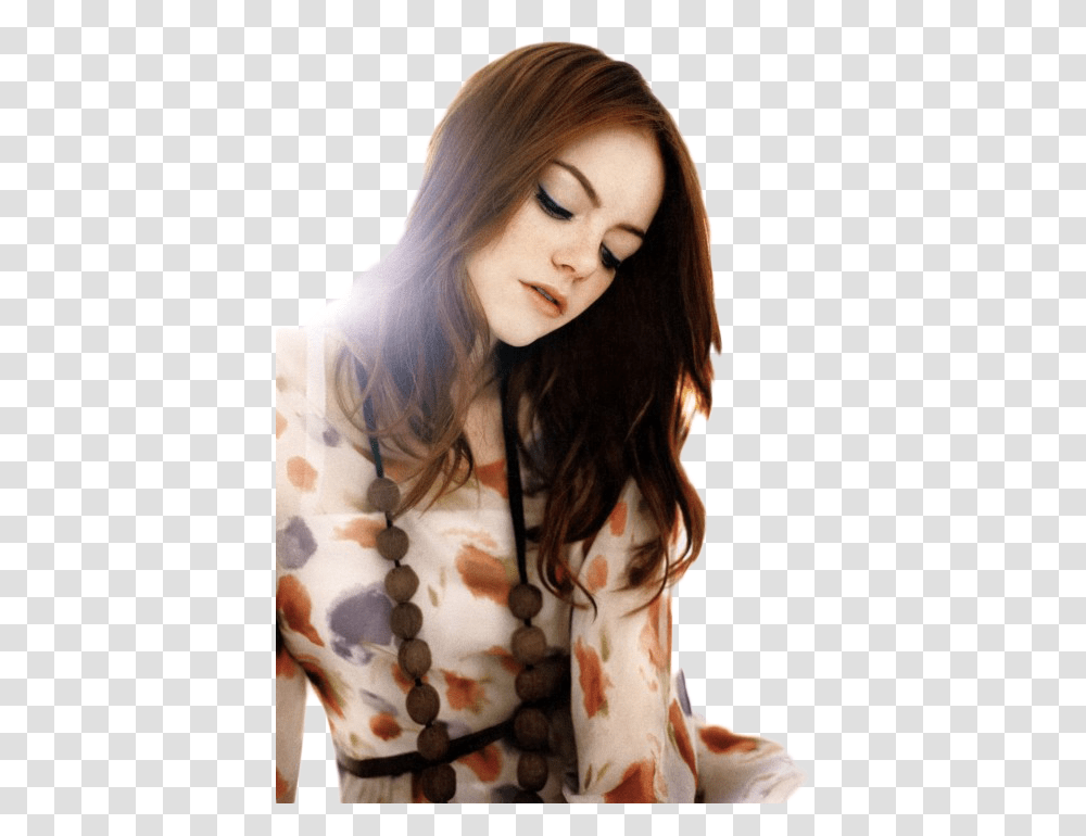 Emma Stone Wallpaper For Mobile, Person, Face, Sleeve Transparent Png