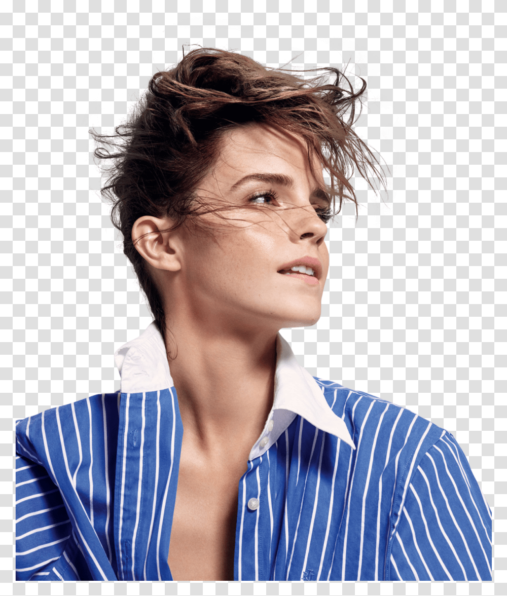Emma Watson Beauty And The Beast Hermione Granger Actor Emma Watson Elle 2017, Person, Face, Shirt Transparent Png