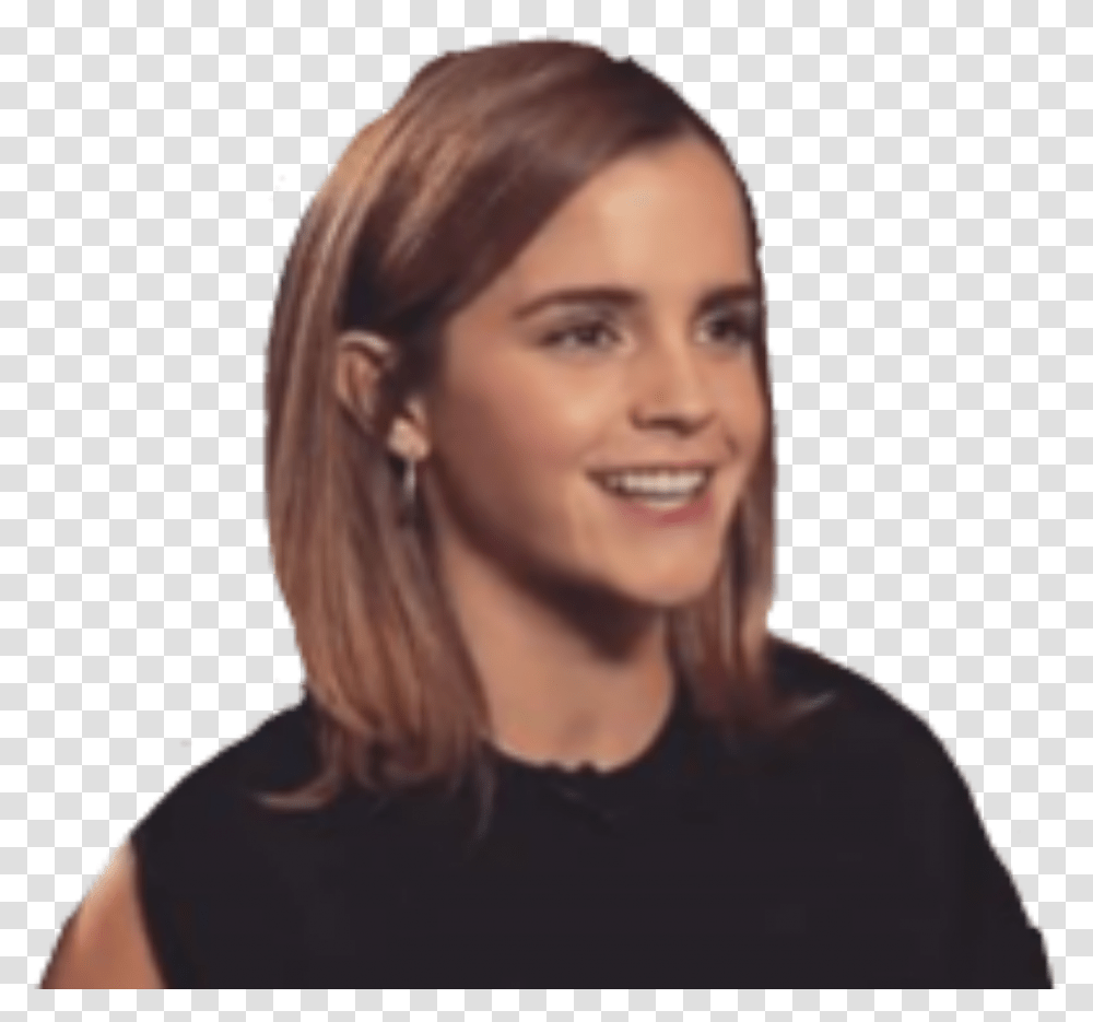 Emma Watson Girl, Face, Person, Female, Woman Transparent Png
