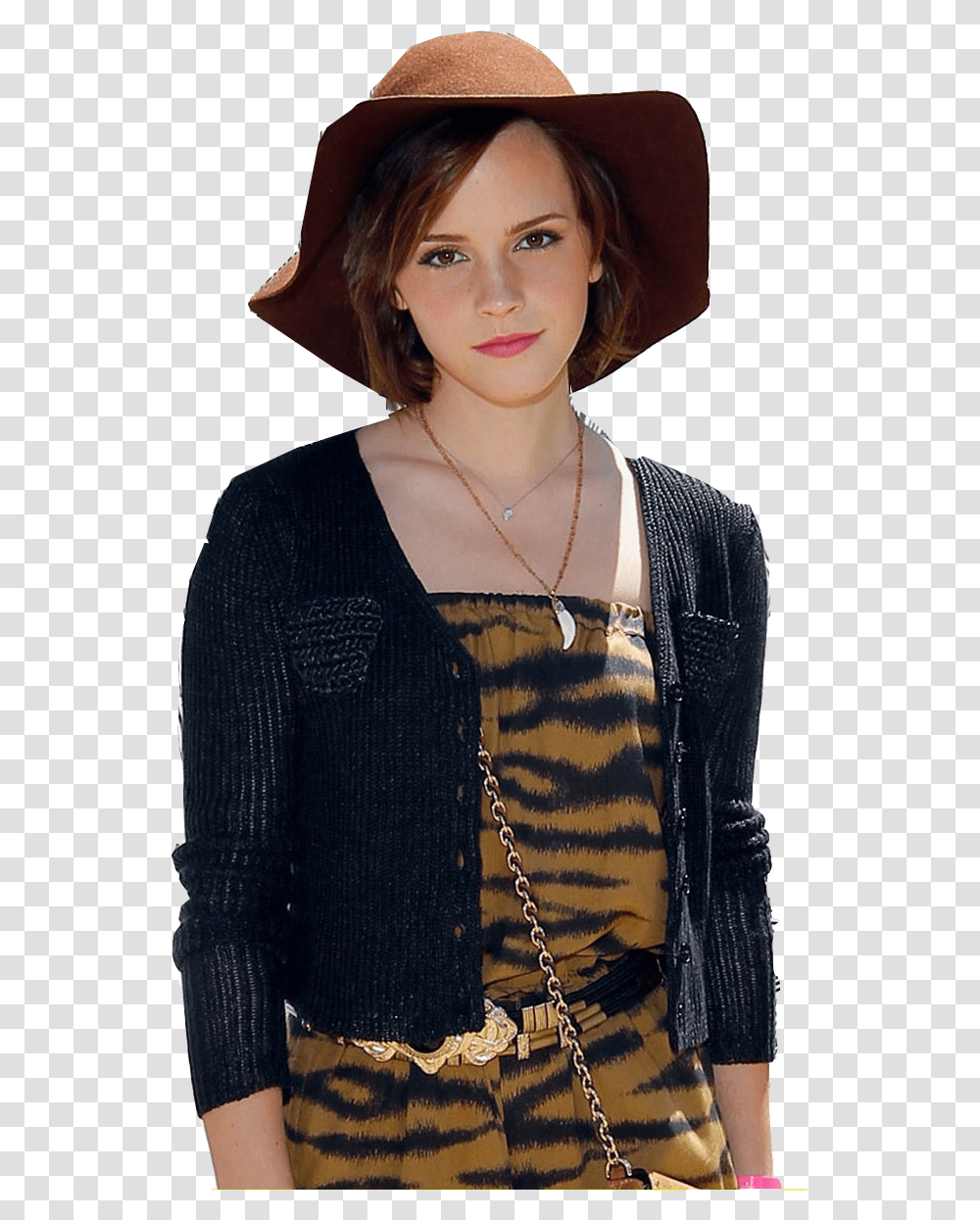 Emma Watson Hd And Hq Image Emma Watson Coachella 2016, Apparel, Hat, Necklace Transparent Png