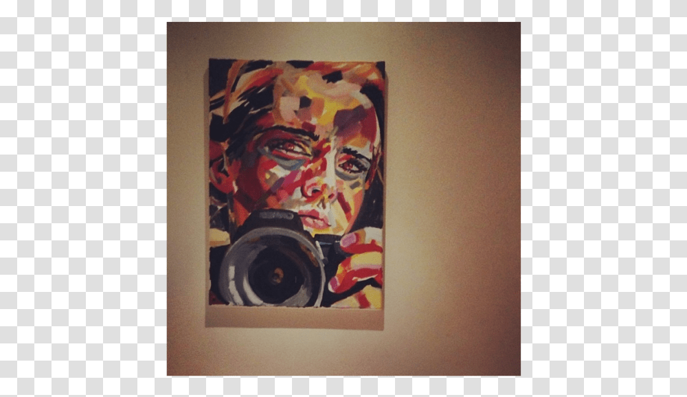 Emma Watson Painting Self Portrait, Electronics, Camera, Photographer Transparent Png
