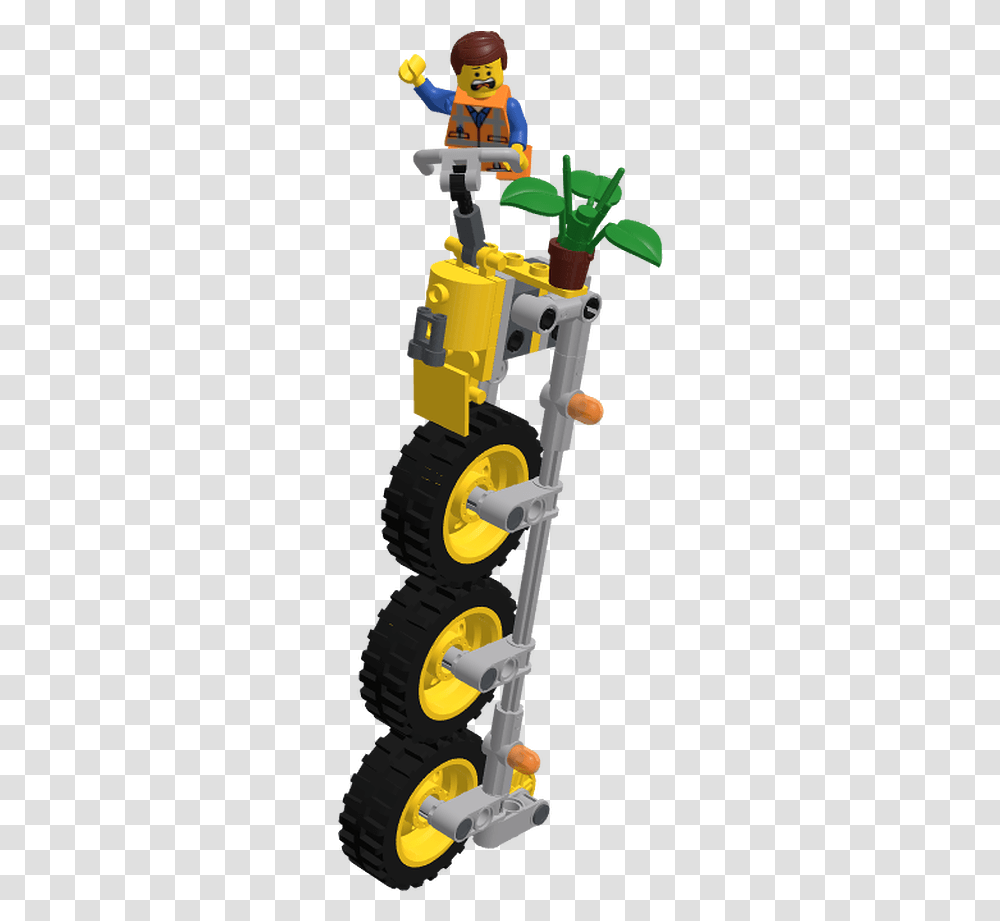 Emmet Lego Movie 2 Unicycle, Toy, Tire, Wheel, Machine Transparent Png