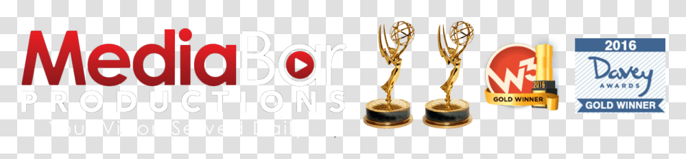 Emmy Award, Gold, Trophy, Logo Transparent Png