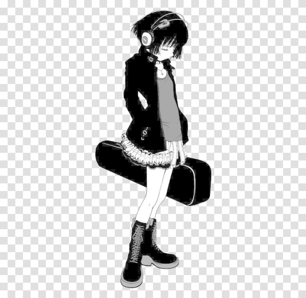 Emo Anime Girl, Person, Human, X-Ray, Ct Scan Transparent Png