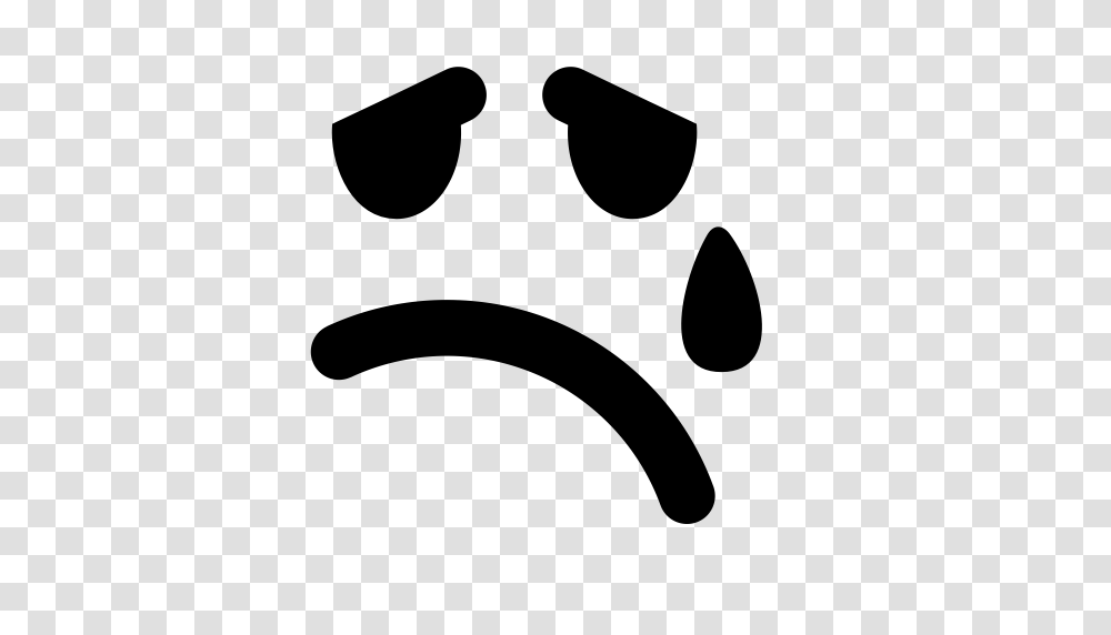 Emo Cry Icon With And Vector Format For Free Unlimited, Gray, World Of Warcraft Transparent Png