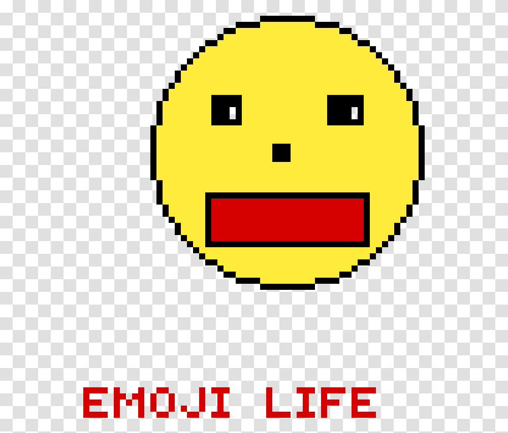 Emo Pixel Art Circle, Pac Man Transparent Png