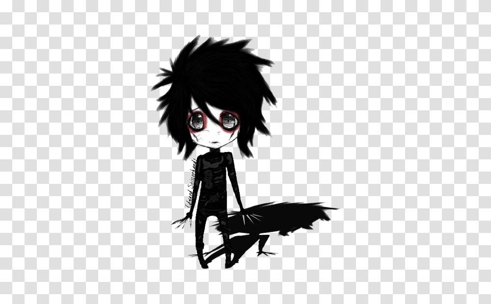 Emo, Silhouette, Stencil, Person, Human Transparent Png
