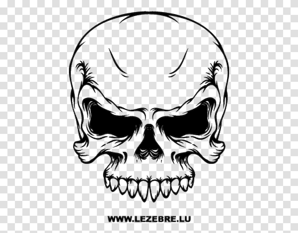 Emo Skull Decal Skull, Stencil, Symbol, Doodle, Drawing Transparent Png