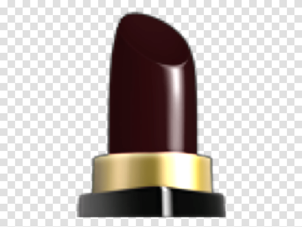 Emoji Aesthetic Lipstick Makeup Goth Black Red Lipstick Transparent Png