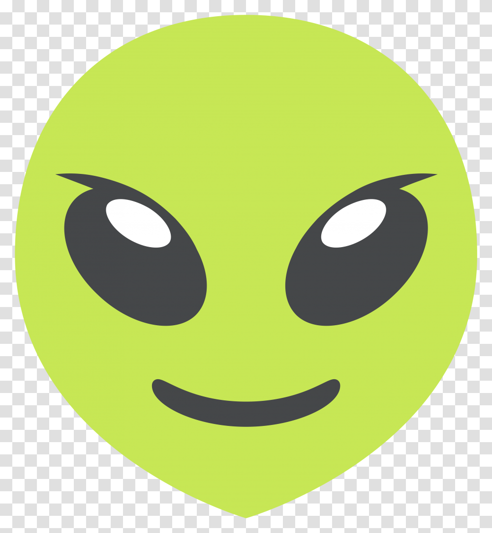 Emoji Alien, Green, Tennis Ball, Sport, Sports Transparent Png