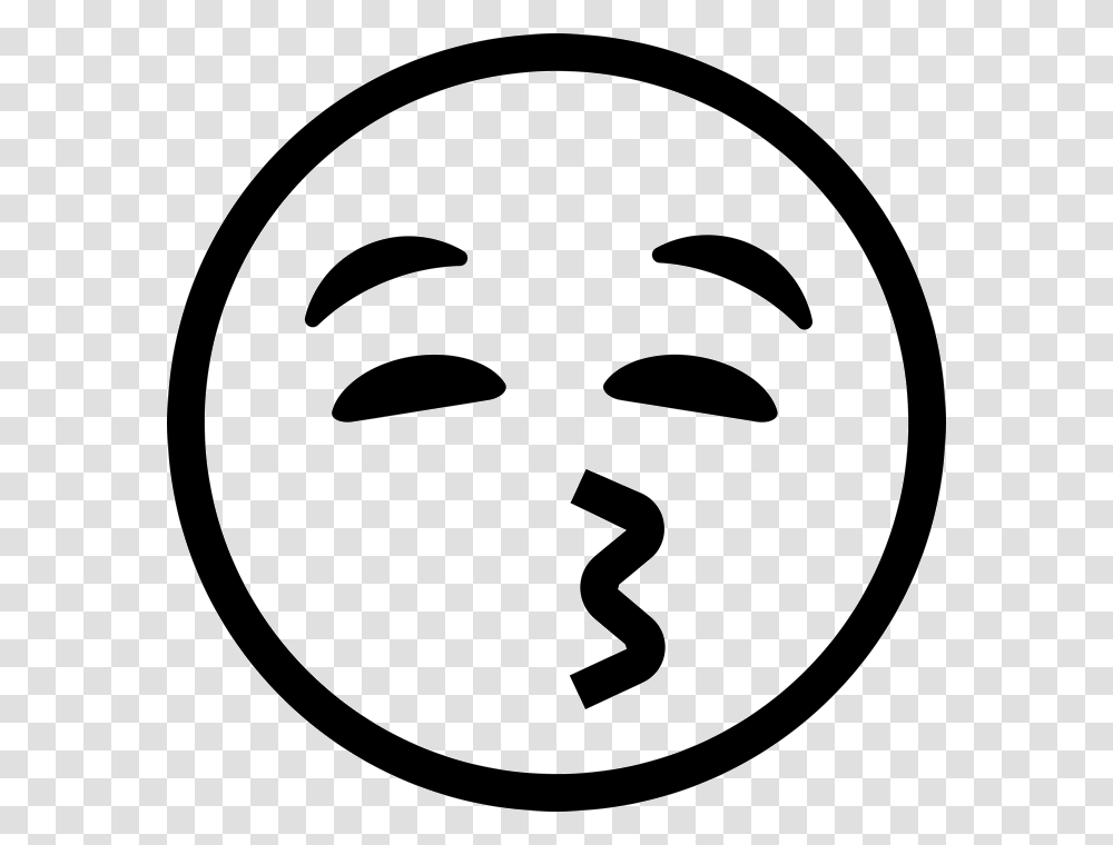 Emoji All Black And White, Stencil, Recycling Symbol Transparent Png