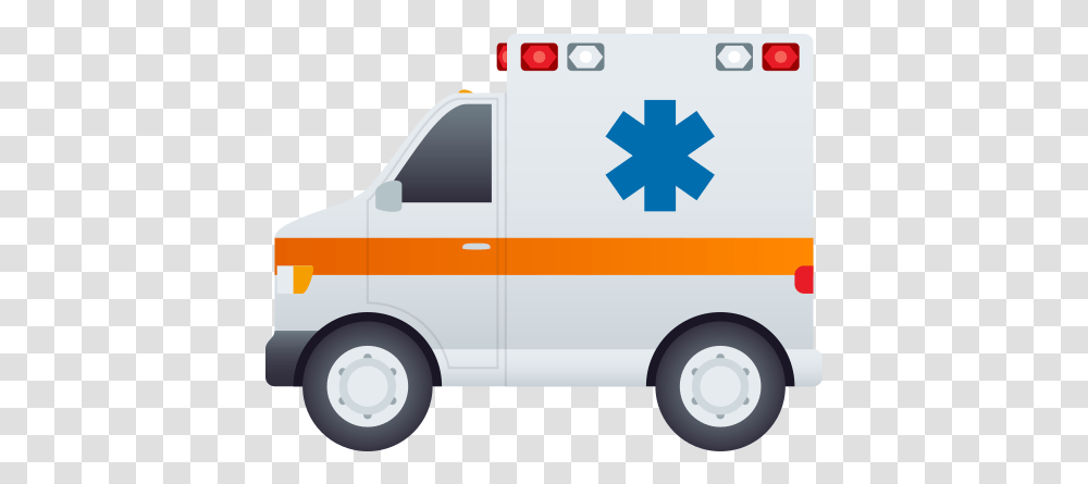 Emoji Ambulance To Copypaste Wprock Commercial Vehicle, Van, Transportation, Moving Van Transparent Png