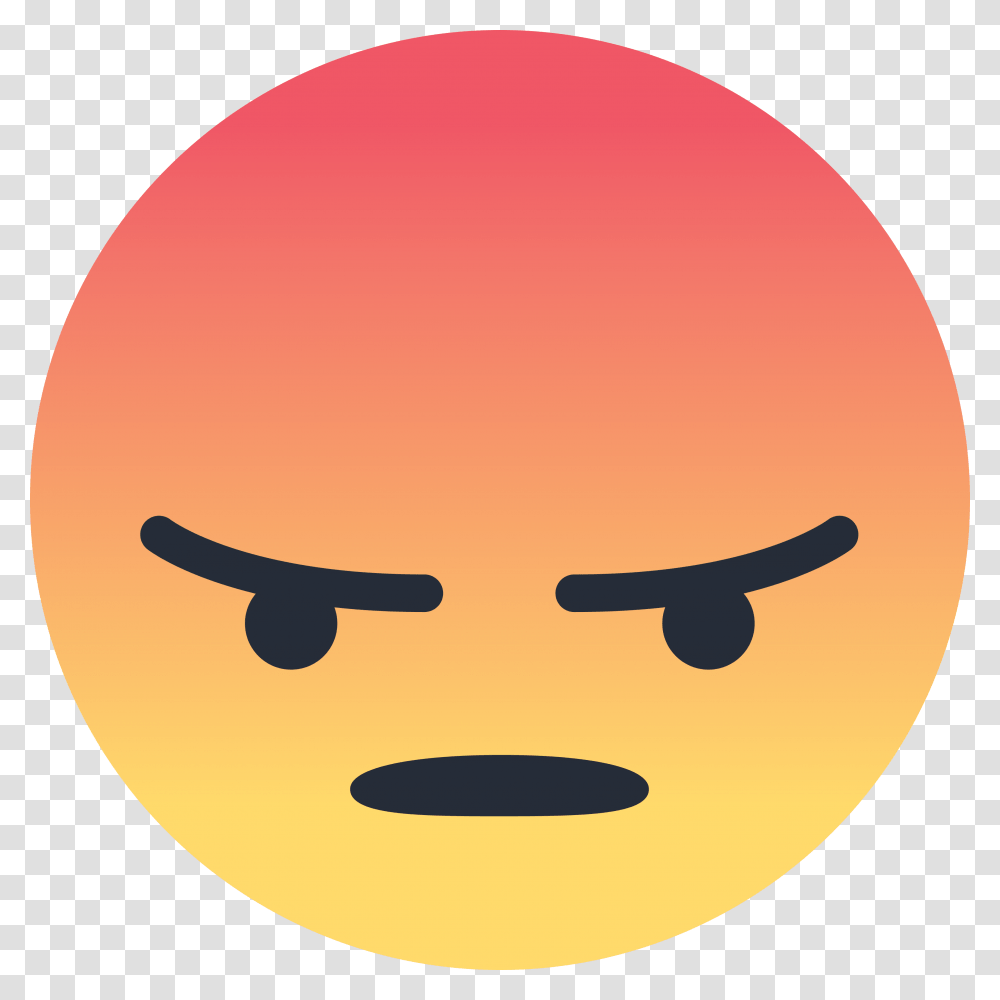 Emoji And Vectors For Free Download Facebook Angry Emoji, Label, Text, Sticker, Plant Transparent Png