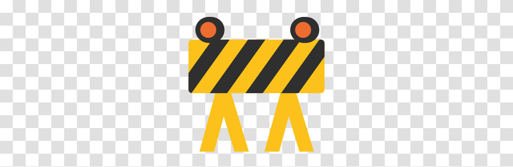 Emoji Android Construction Sign, Fence, Barricade Transparent Png