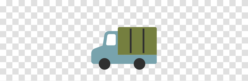 Emoji Android Delivery Truck, Vehicle, Transportation, Van, Wheel Transparent Png