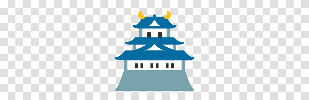 Emoji Android Japanese Castle, Architecture, Building, Tower Transparent Png