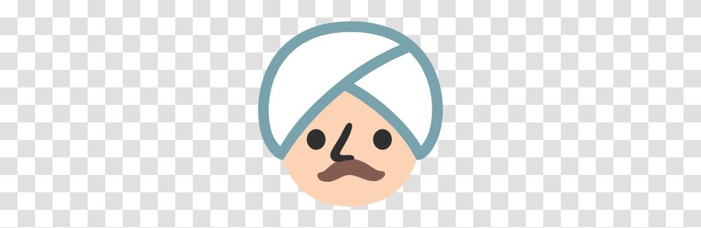 Emoji Android Man With Turban, Chef, Tape Transparent Png