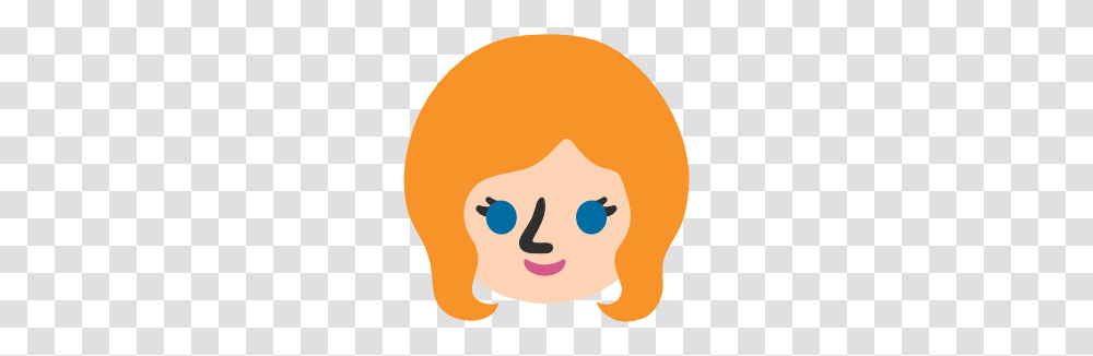 Emoji Android Person With Blond Hair, Face, Label, Balloon Transparent Png