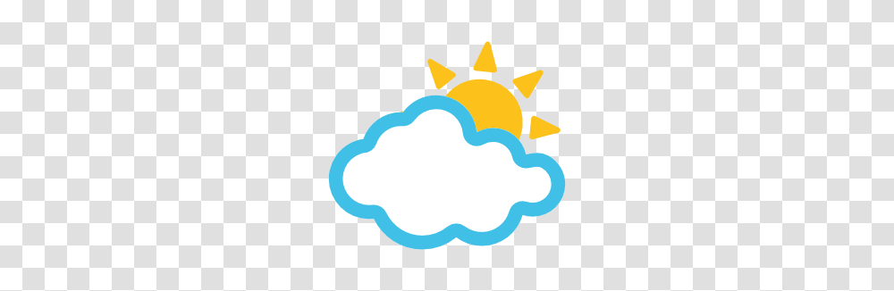 Emoji Android Sun Behind Cloud, Nature, Outdoors, Sky Transparent Png