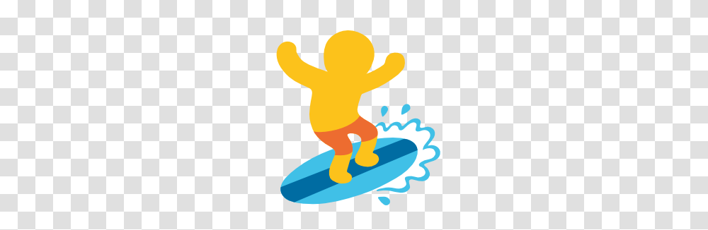 Emoji Android Surfer, Outdoors, Nature, Sea, Water Transparent Png