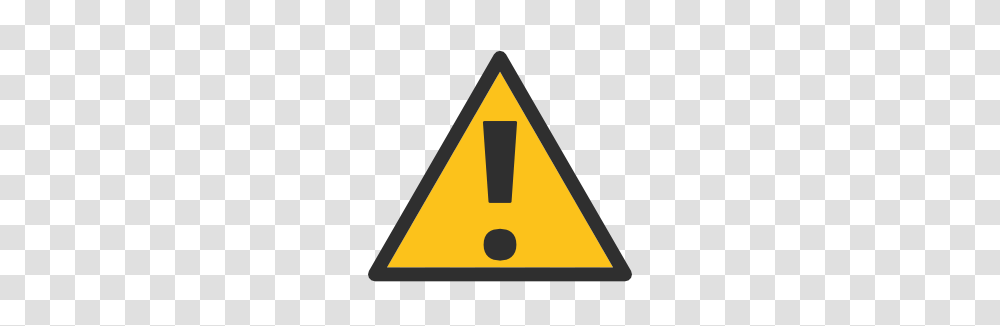Emoji Android Warning Sign, Triangle, Road Sign Transparent Png