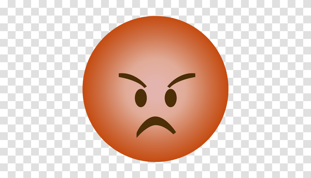 Emoji Angry Emoticon, Balloon, Plant, Food, Produce Transparent Png