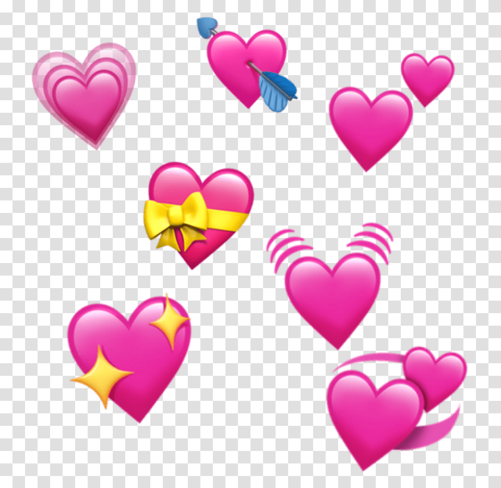 Emoji Apple Ios Iphone Heart Spreadlove Iphone Heart Emoji Background, Balloon, Dating, Light, Purple Transparent Png