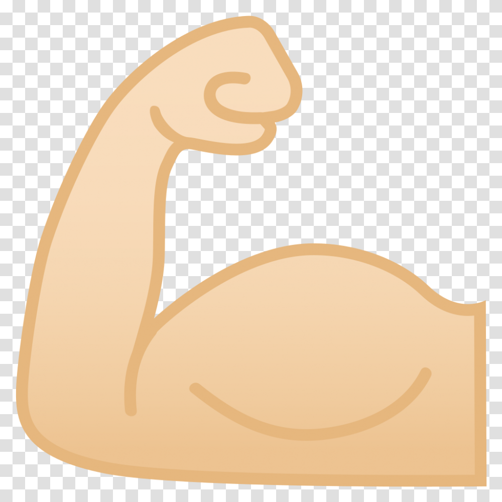 Emoji Arm Biceps Strong Flexing Muscle Emoji Clipart Biceps Google, Animal, Bird, Waterfowl, Hammer Transparent Png