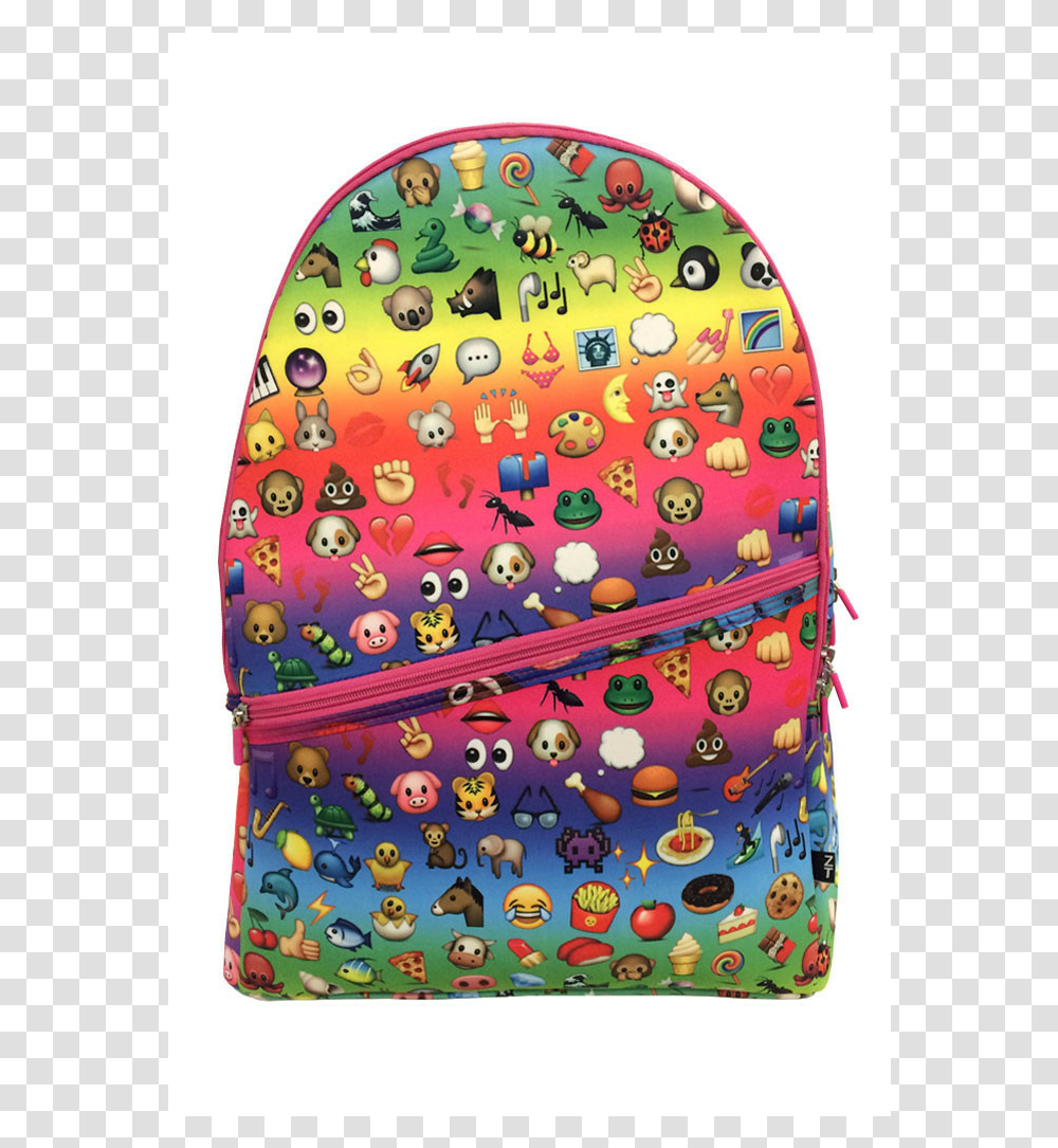 Emoji Backpacks For School, Bag, Rug, Luggage, Crib Transparent Png