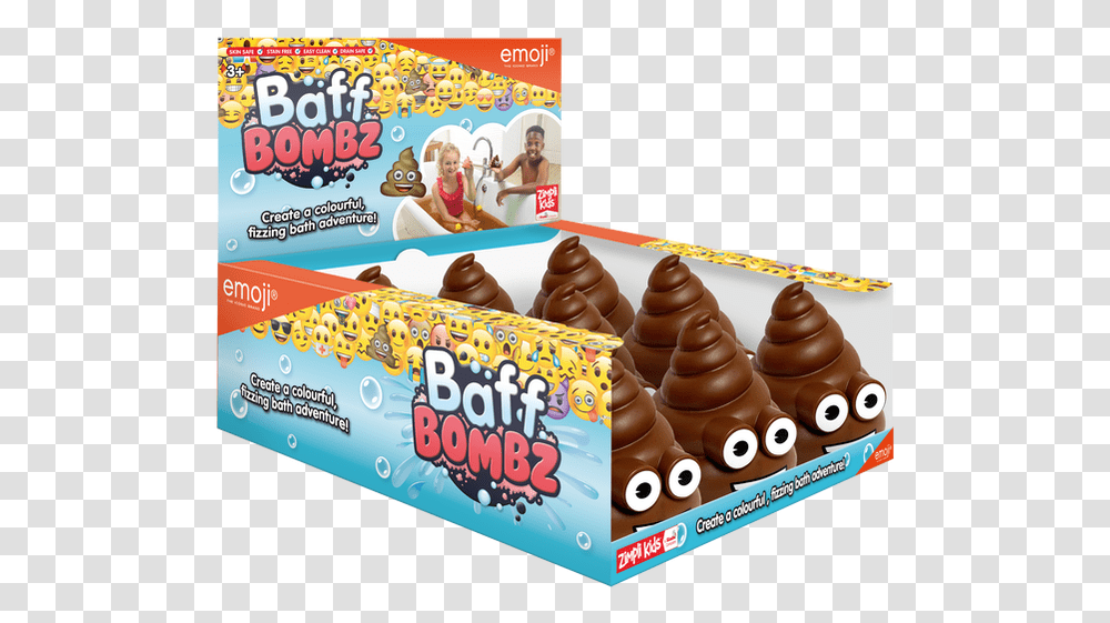 Emoji Baff Bombz 5858 Emoji Poop Baff Bombz, Sweets, Food, Confectionery, Person Transparent Png