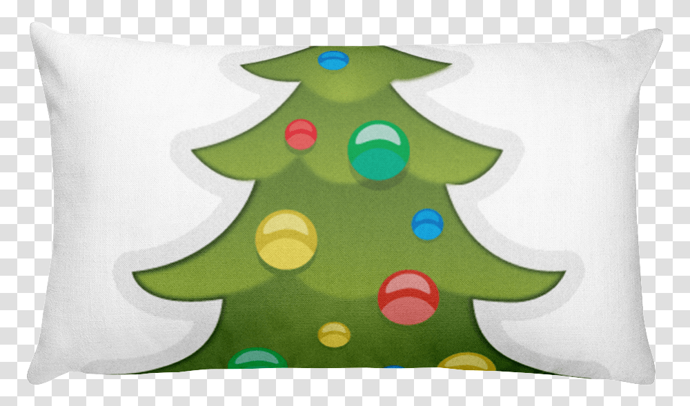 Emoji Bed Pillow Christmas Tree, Plant, Ornament Transparent Png