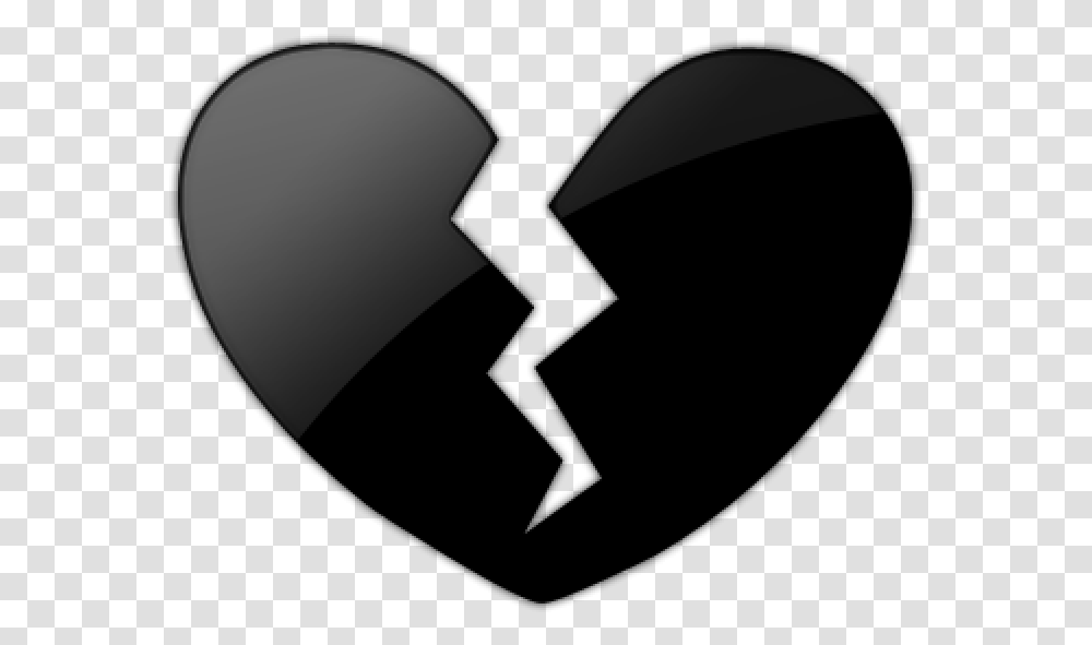 Emoji Black Heart Broken Sinclar Love You No More, Clothing, Apparel, Silhouette, Gray Transparent Png