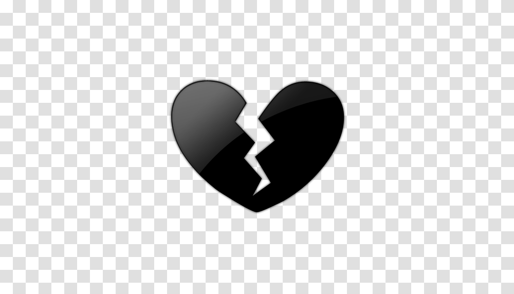 Emoji Black Heart Broken, Stencil, Photography, Label, Silhouette Transparent Png