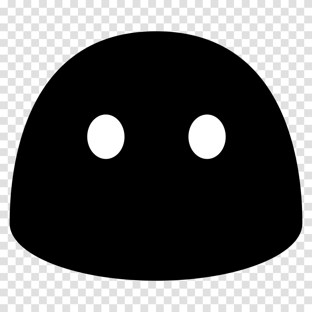 Emoji Black White, Moon, Outer Space, Night, Astronomy Transparent Png