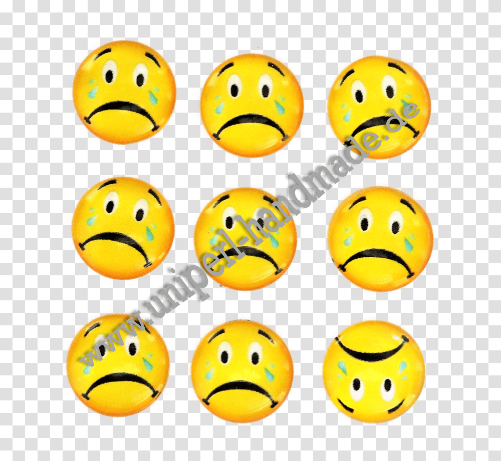 Emoji Cabochon 14 Mm Crying Face Smiley, Label Transparent Png