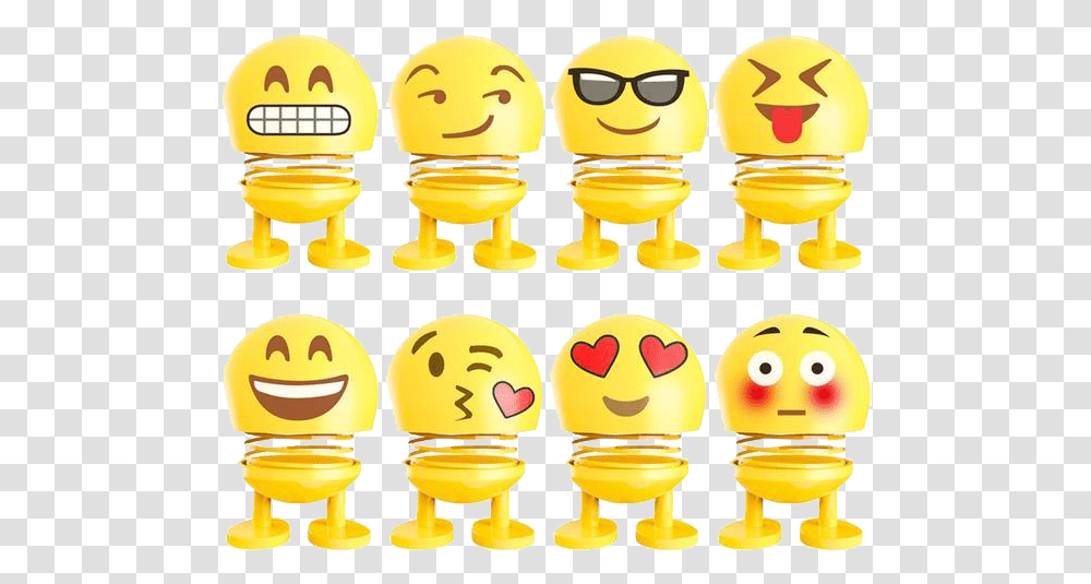 Emoji Car Toy Image Happy, Sunglasses, Food, Text, Bread Transparent Png